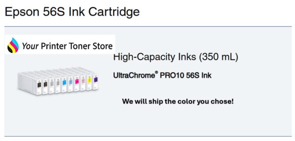 Epson T56S Light Gray 350mL T56S920